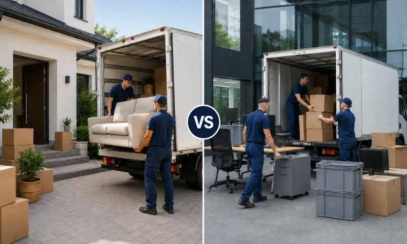Residential Moving vs Commercial Moving: What Is the Difference?