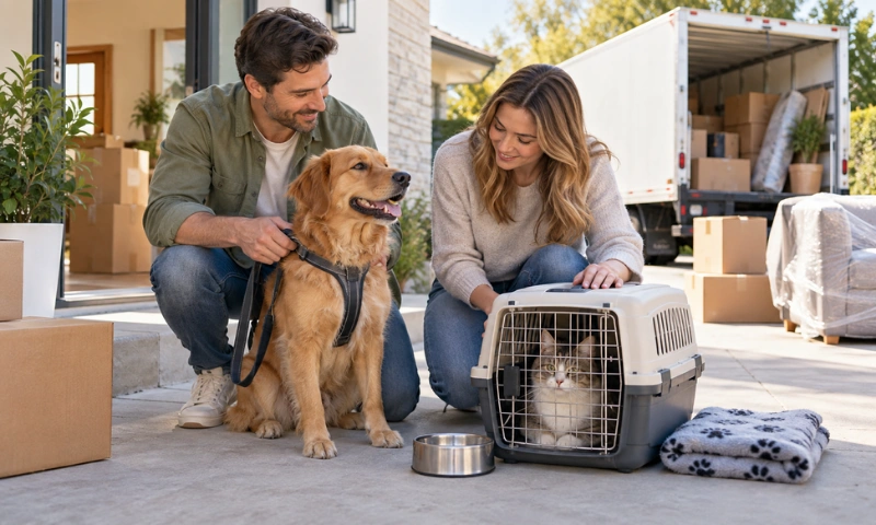 How to Move House With Pets Safely