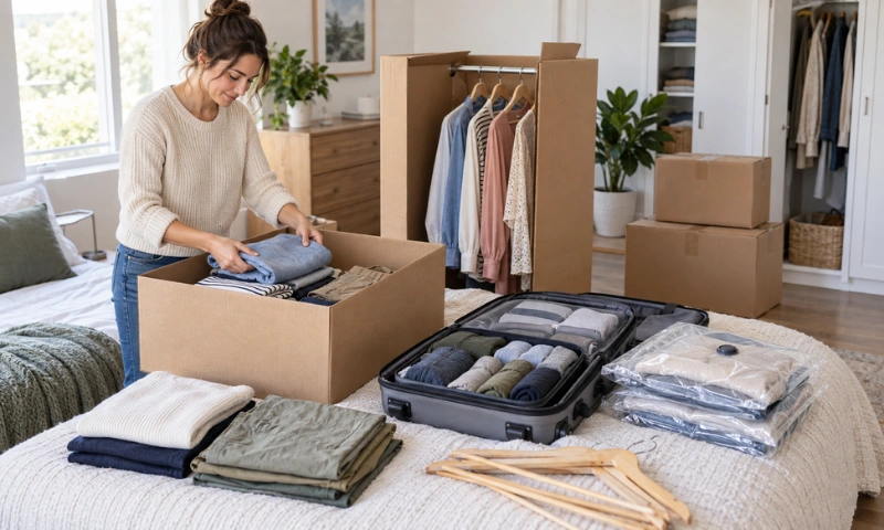 How to Pack Clothes for Moving: Best Methods for a Stress-Free Move