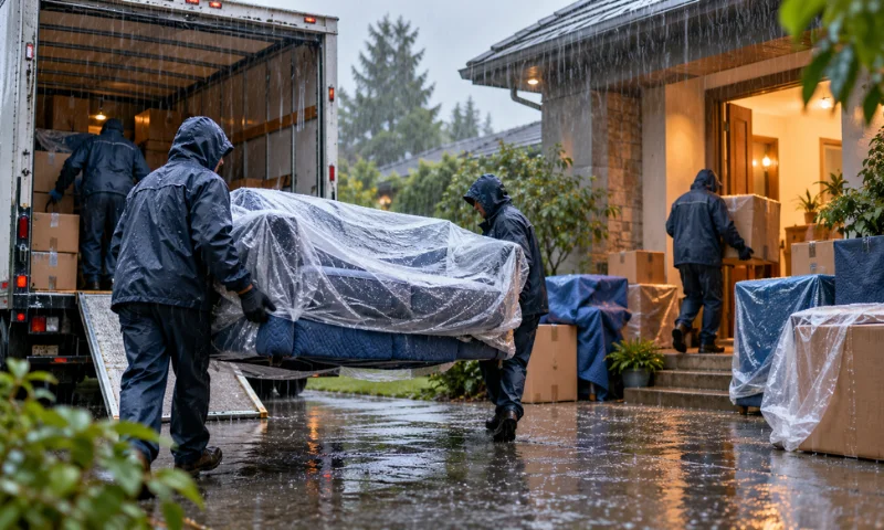 Moving House in the Rain: How to Protect Your Belongings
